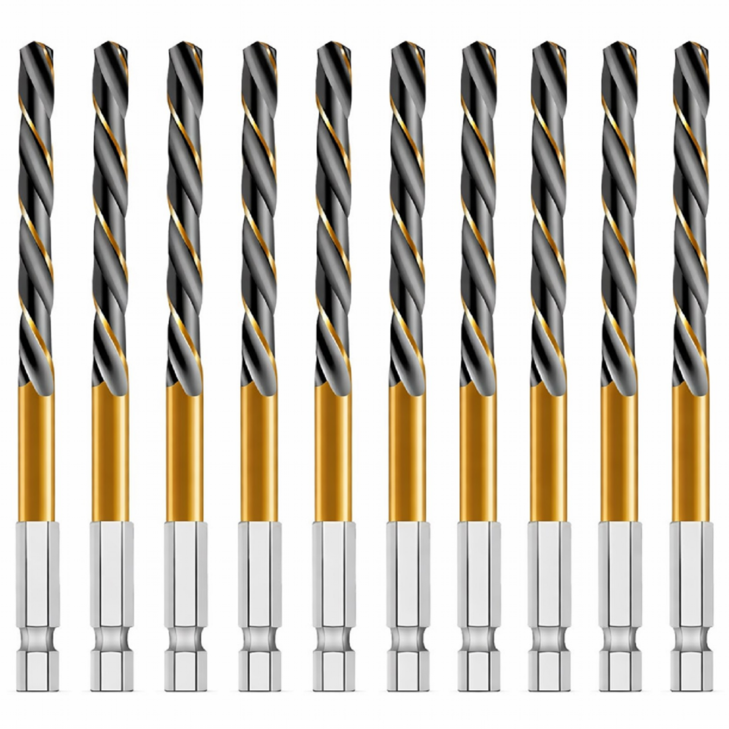 플로메리아 코발트스텐기리 4mm 10개입 세트 육각 임팩드릴 호환 서스 드릴비트 스테인레스 드릴날 샤시 철제 철기리 철재 타공, 1세트 18,900원