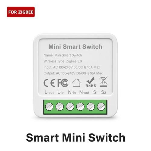투야 스마트 와이파이 스위치 양방향 미니 조명 스위치 전력 측정 차단기 알렉사  홈 얀덱스 앨리스 스마트 라이프 제어용 16A 13,100원