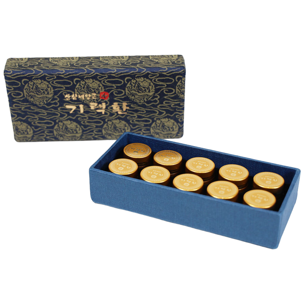 산삼배양근 기력환 3.75 g 10환 어르신 기력증진 부모님 선물 남성 활력, 1박스, 3.75g/37.5g/10, 37.5g 63,000원