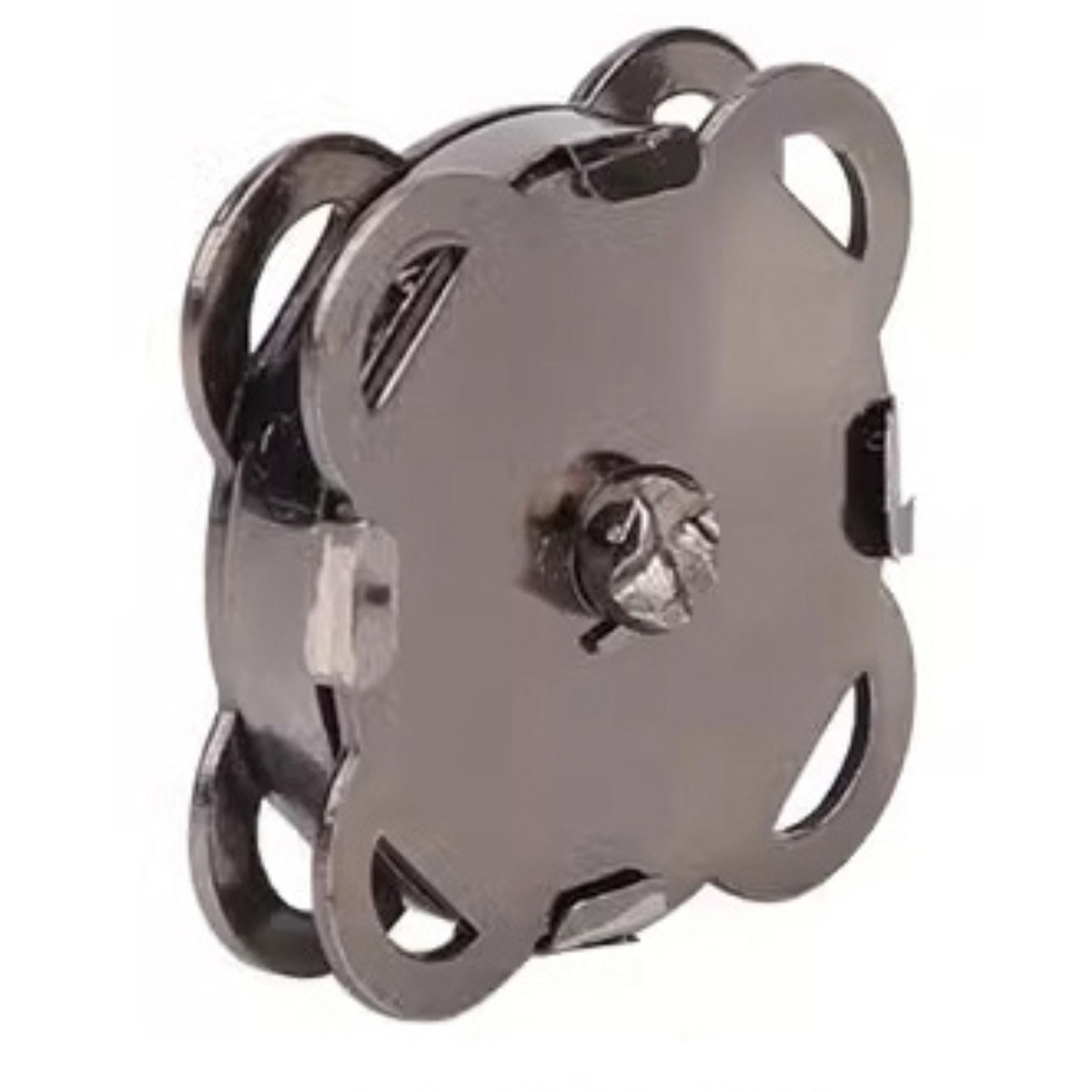 다라온 사방 메탈 자석단추 18mm 가방 똑딱이 가방부자재, 20개, 흑니켈 9,000원