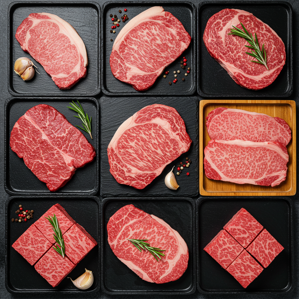 한국농수축산 국내산 소고기 1kg 모둠 등심 400g + 채끝살 300g + 부채살 300g 62,800원