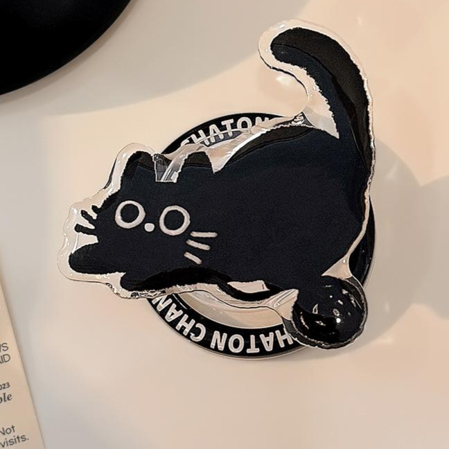 미블룸 맥세이프 귀여운 동물 대가족 시리즈 스마트 톡, 1개, 블랙 캣츠 1 10,900원