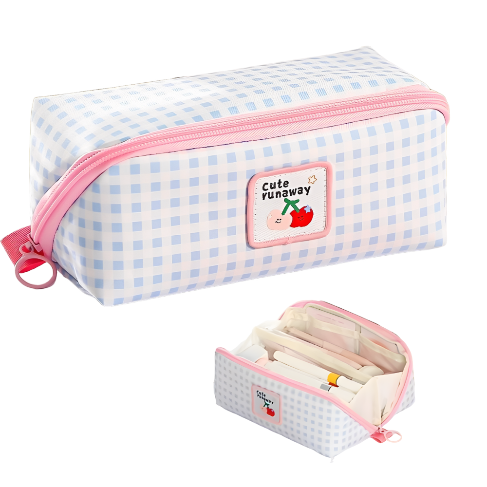 킵틸 오픈형 대용량 필통 올인원 수납 패브릭 펜파우치 8,900원