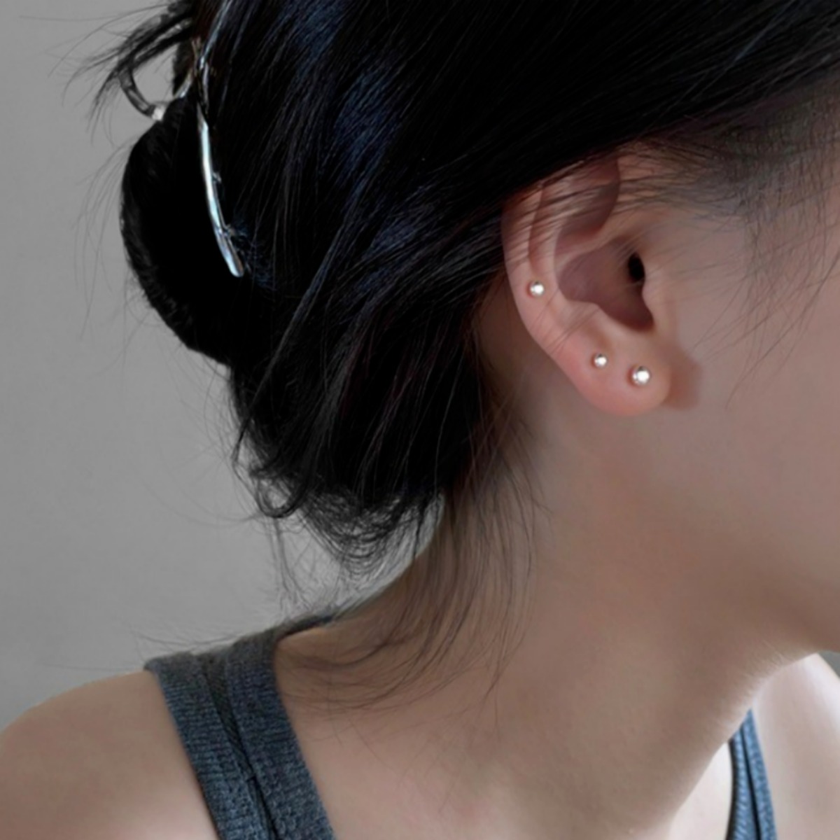 밀키웨이 은귀걸이 볼귀걸이 실버 925실버 미니 1+1+1 9,960원