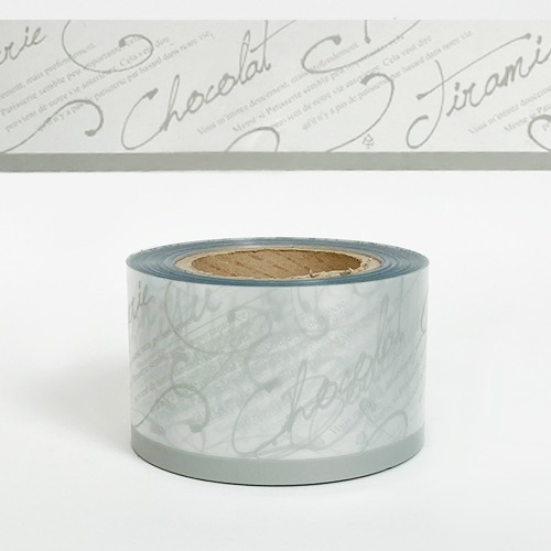 케이크 띠지(PET, 실버, 레터링) 폭8cm x 길이 50m 16,800원