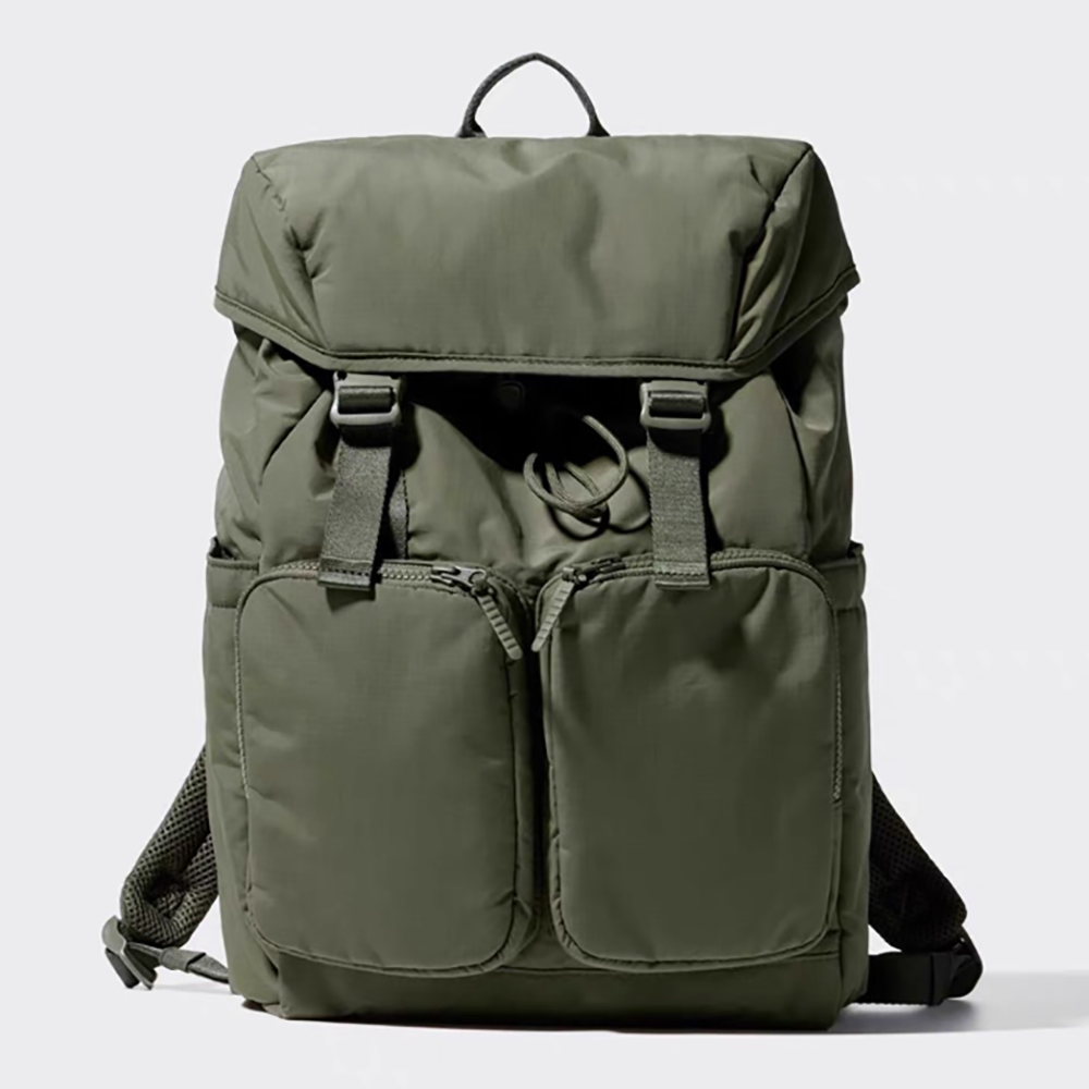 플러스리빙 스트링 백팩 유니클로스타일 멀티 포켓 빈티지스타일 37,950원