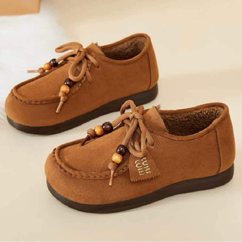 여성 겨울 방한화 두꺼운 밑창 털부츠 로퍼 미끄럼 방지의 패션 따뜻한 털 신발 27,800원