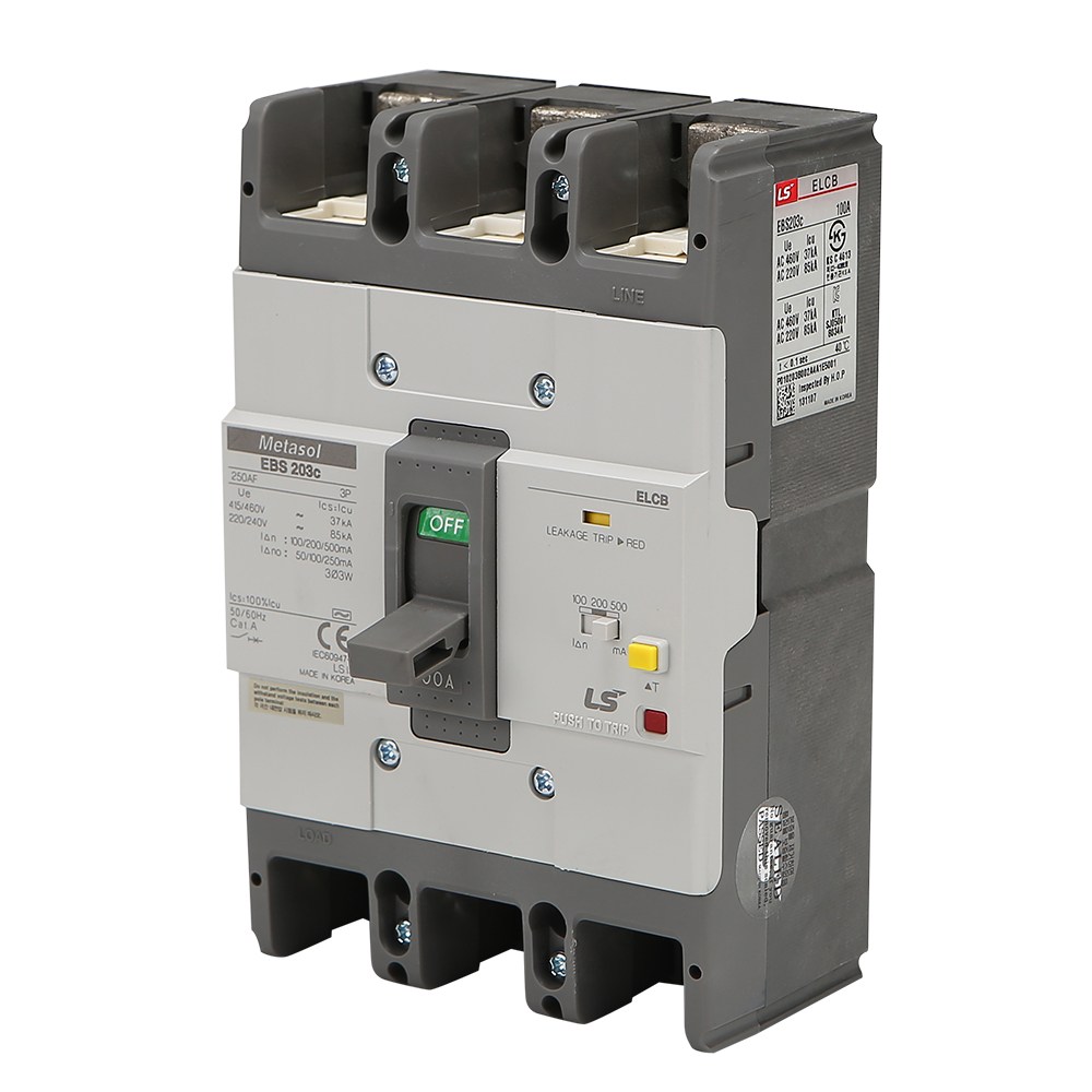 LS산전 누전차단기 EBS 203C 3P 85kA ELCB 351,570원