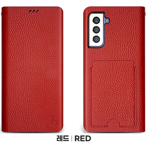 (사은품 강화필름+전자파차단스티커) 갤럭시 겔럭시 S24 SM-S921N 천연 소가죽 인증 카드 지폐 수납 컬러 플립 커버 폰 케이스 18,900원