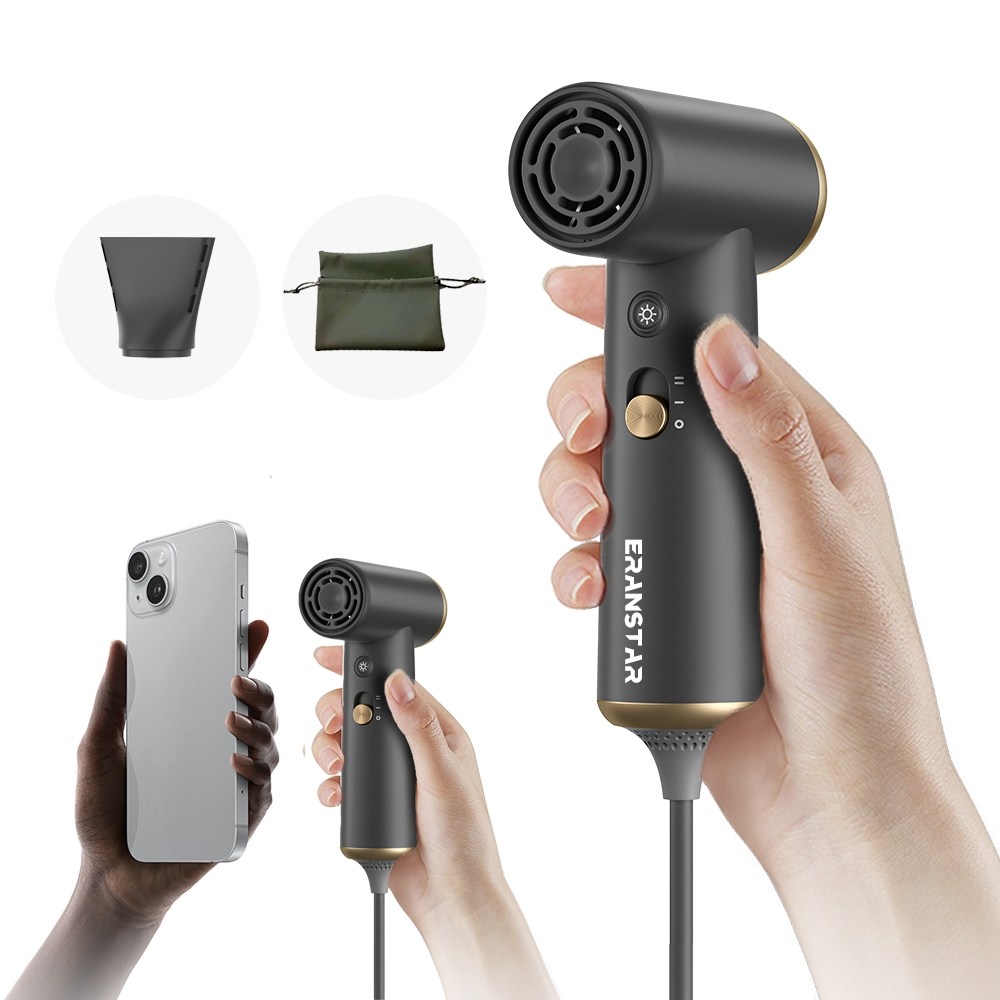 ERAN스타 초미니고출력 헤어 드라이어 800W [BLDC 항공모터+원터치 먼지제거] 65,100원