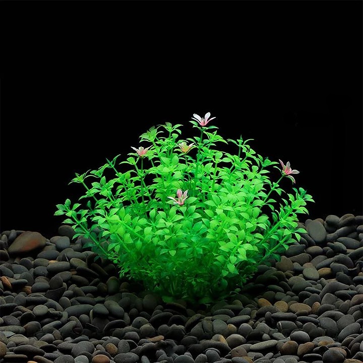 HY아쿠아 무균 인조 수초 어항 꾸미기 전경 은신처 11cm 그린 9,800원