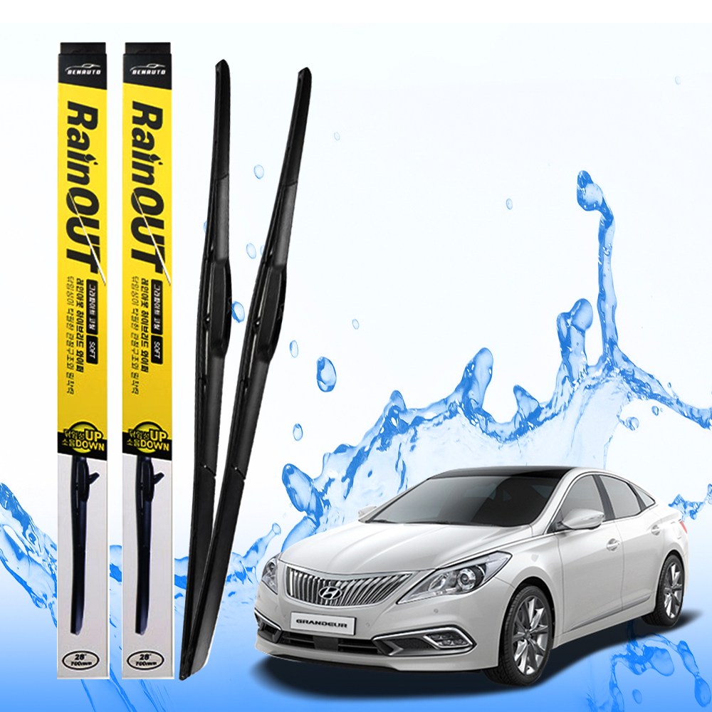 현대 디올뉴 그랜저 IG HG XG 하이브리드 와이퍼 사이즈 교체 2종 세트 12,900원