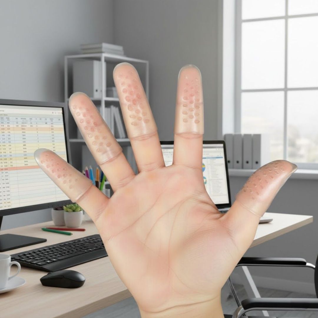 OFFHOLIC 실리콘 재질 통풍 손가락 보호 골무 긁음방지 4,720원