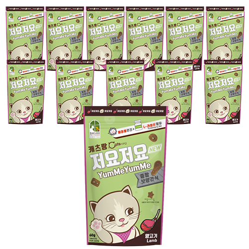 캐츠랑 저요저요 고양이 보양간식, 양고기맛, 60g, 12개 13,250원