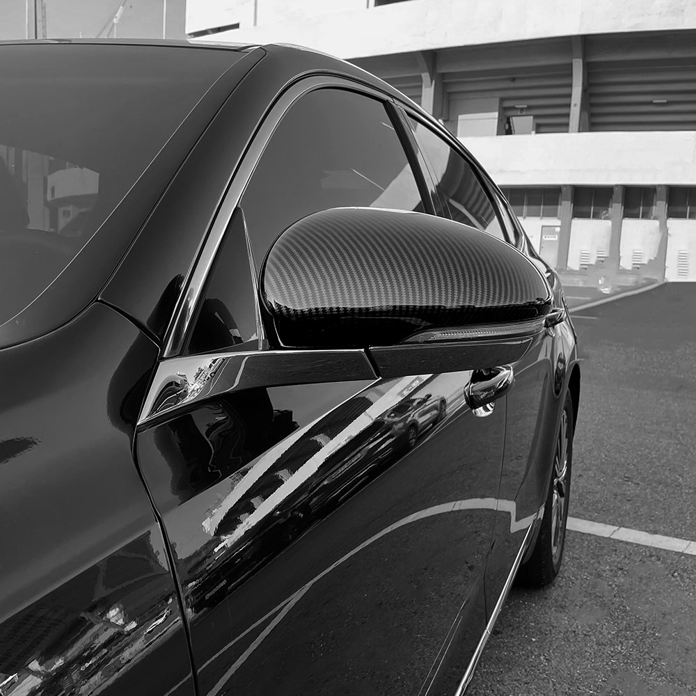 더블랙 호환 올뉴 K7 프리미어 튜닝 용품 사이드미러 빽미러 커버 카본 몰딩, 1개, 기아 올뉴 K7 33,500원