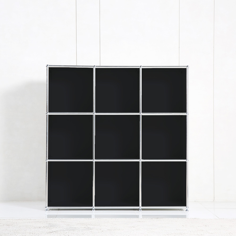 이가페 미드센츄리 모듈수납장 트리오 3x3 오픈책장 840,000원