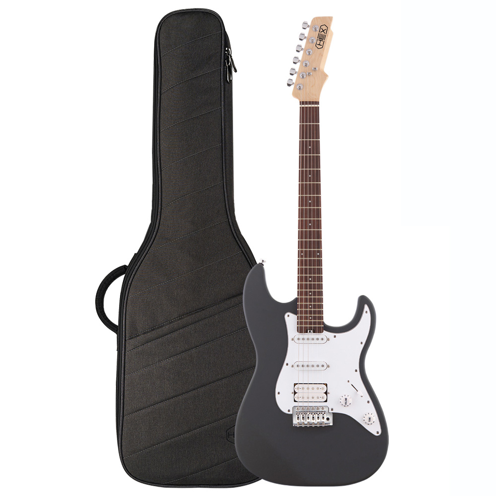 헥스 입문용 무광 일렉기타 + 케이스, E-100 S/SG, SlateGrey, 1세트 285,000원