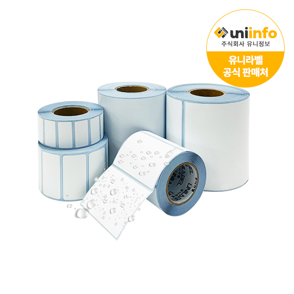 UNILABEL 유포라벨 10~100mm 바코드 롤라벨 라벨지 롤용지 라벨 프린터 16,000원