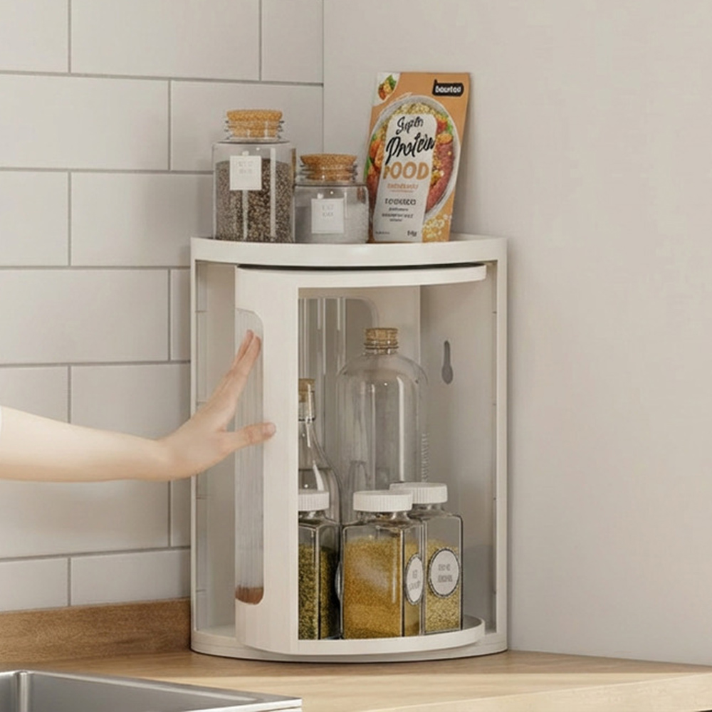 오틀리 공간창출 주방 히든 코너 양념통 선반 34,400원