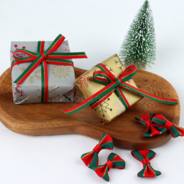 노크원 구츄리 리본 6mm, 초록 + 빨강, 2개, 90m 21,090원