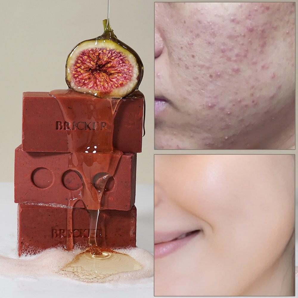 브릭커 피기 어성초 CP 천연비누 (무화과 고체팩), 140g, 3개입 48,500원