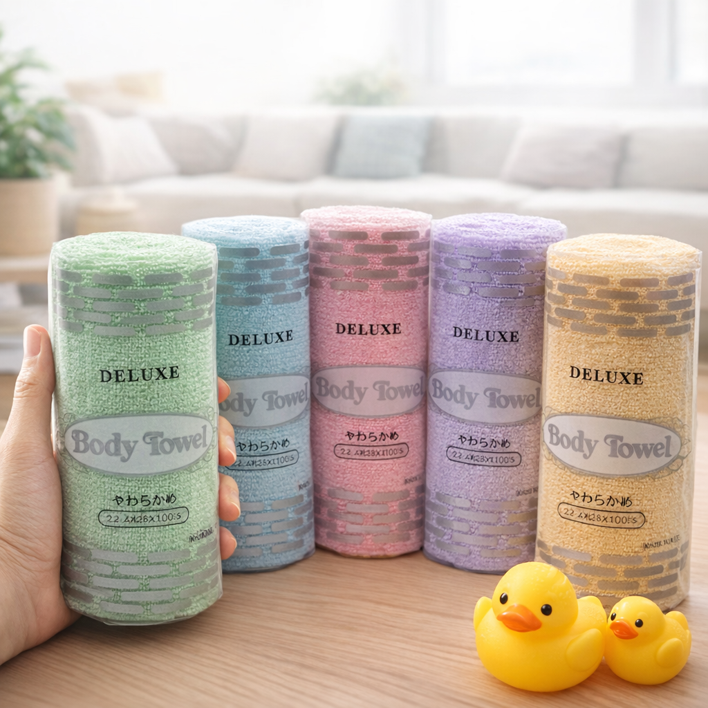 파스텔 샤워타올 5p 부드러운 샤워타월, 그린+블루+퍼플+핑크+옐로우, 1개, 5개입 14,900원