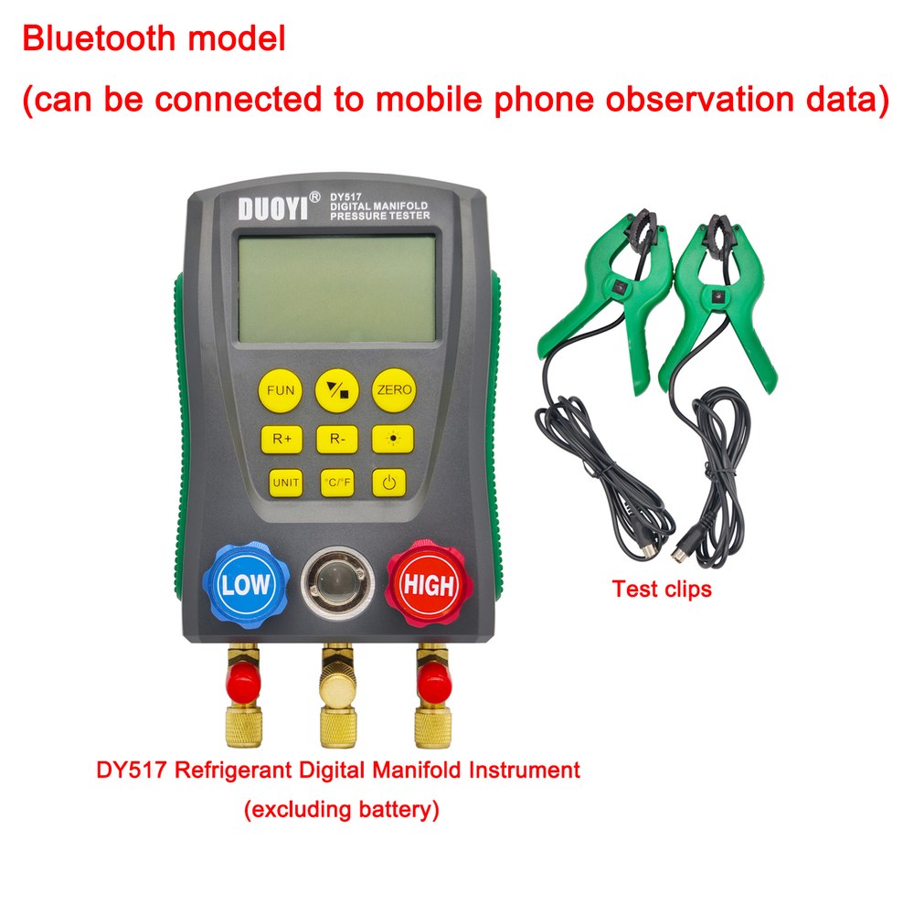 디지털 냉동 압력 온도 도구 진공 다기능 게이지 감지기 키트 에어컨 테스트 152,800원