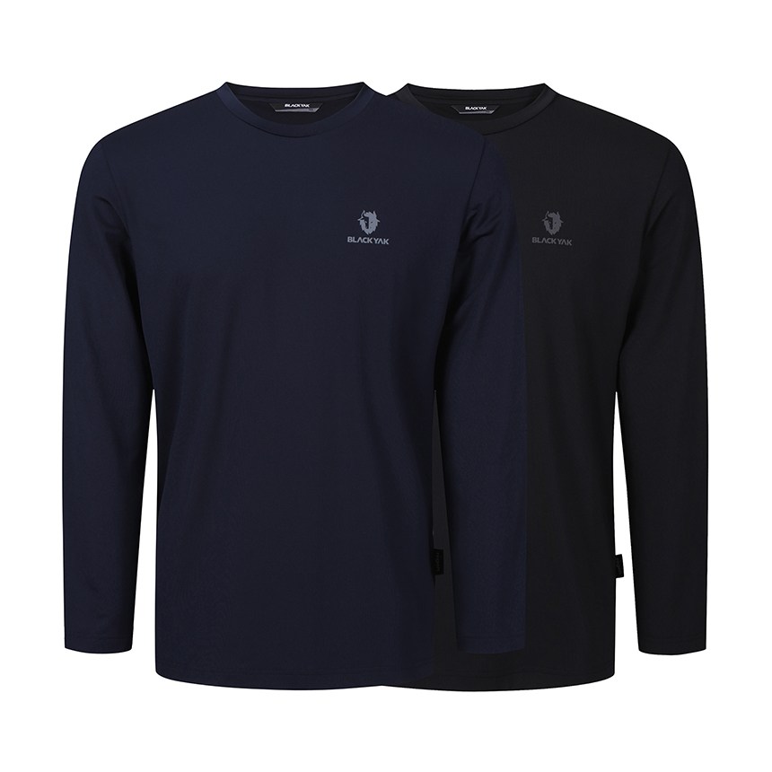 [본사출고]블랙야크 공용 라운드 더블 긴팔티#3 라운드티셔츠 1BYRTXV901MM 49,000원