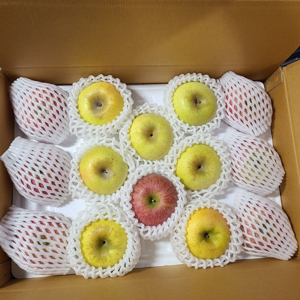 [고당도 실속구매] GAP인증 청송사과 산지직송 시나노골드 부사 반반 한입사과, 1개, 반반 꼬마 10kg 78,000원