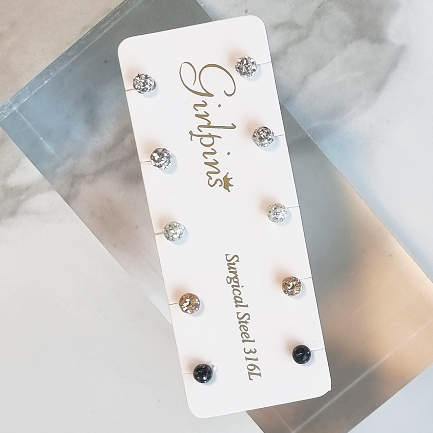 미다미 4mm 큐빅 안빠지는 코팅큐빅볼 써지컬피어싱 10P세트 36,900원