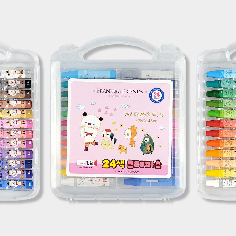 24색크레파스 핑크 12개1세트 디자인문구 58,800원