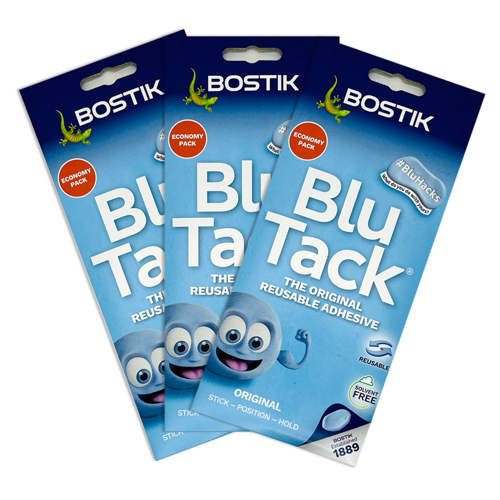 보스틱 블루택 점토점착제 오리지널 90g, 3개 13,200원