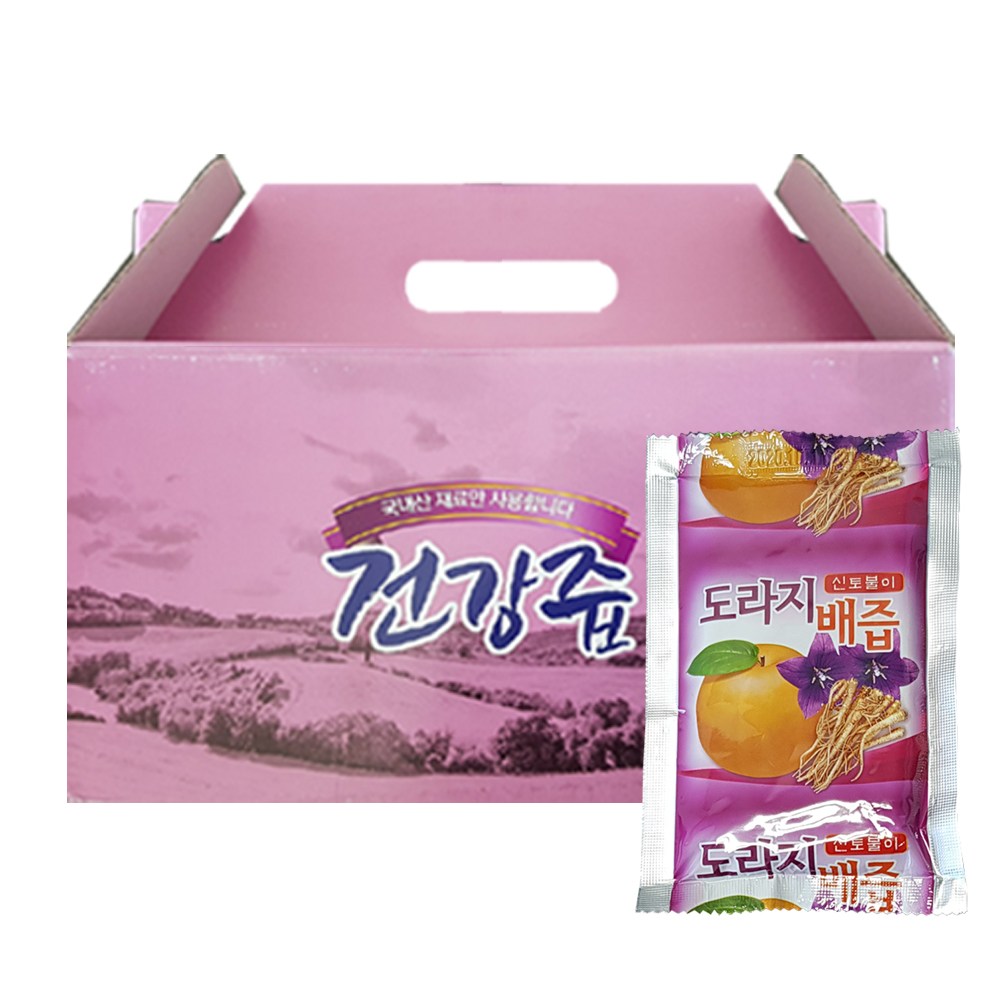 웰빙건강마을 전남나주 도라지 배즙 100ml 50포 19,900원