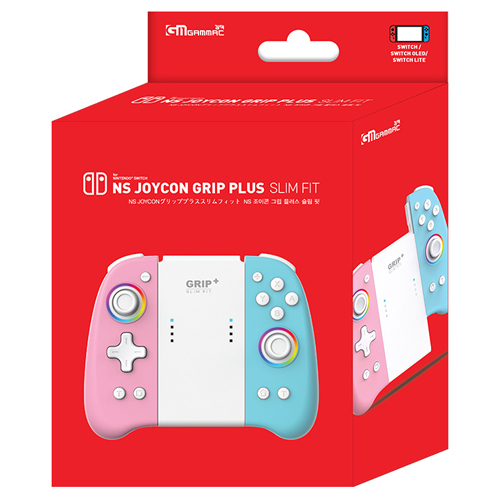 겜맥 닌텐도스위치 조이콘 그립 플러스 슬림 핏 핑크블루 39,700원