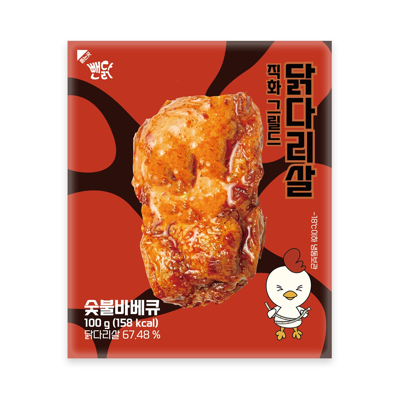 뺀닭 닭다리살 껍질 벗긴 직화그릴드 통닭다리살 숯불바베큐, 30개, 100g 69,000원