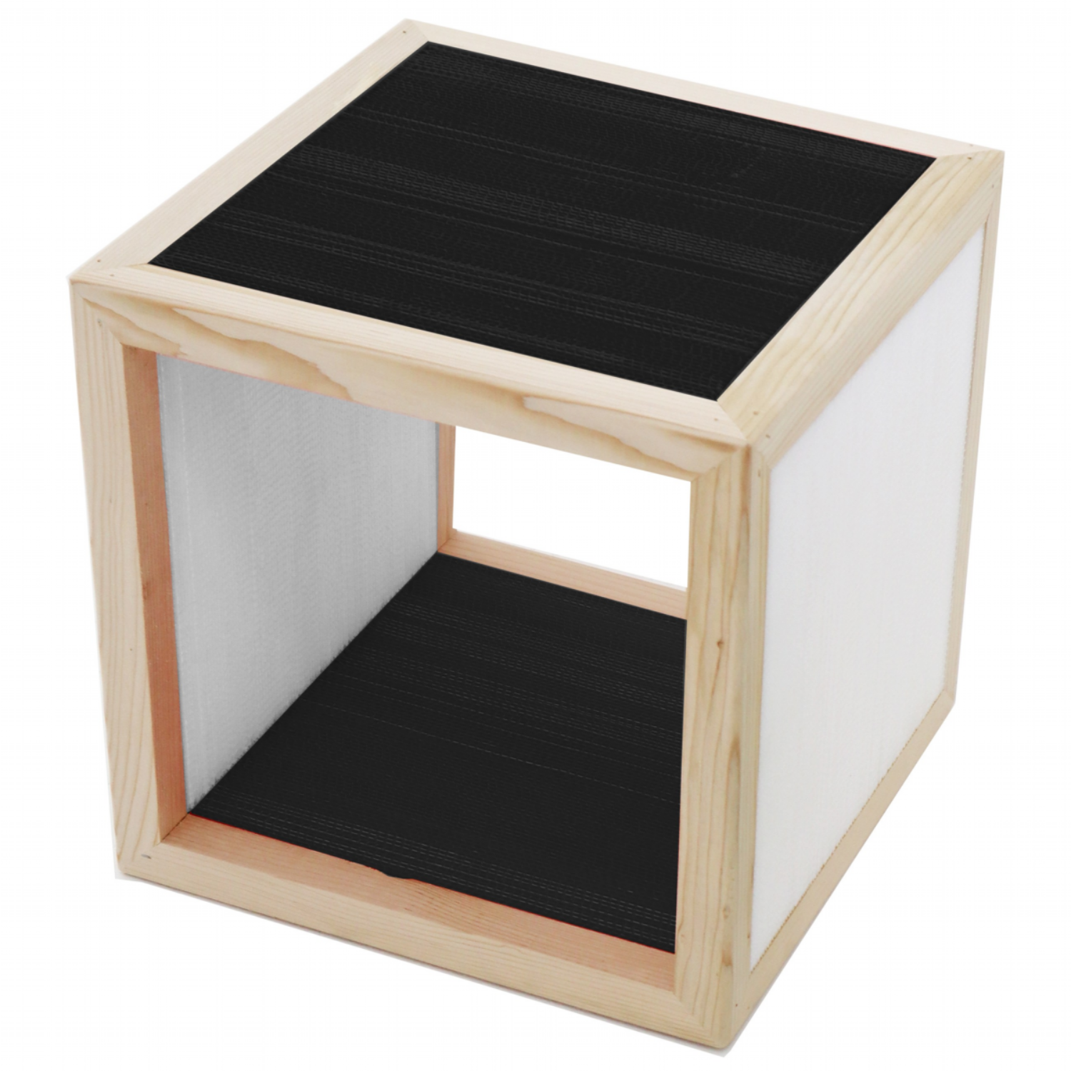 백년애 오래쓰는 스크래쳐 고양이 스크래쳐 [큐브형], 1.블랙+화이트, 1개 70,000원