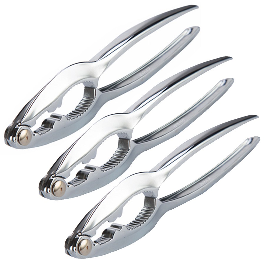 본라이프 견과류망치 호두망치 호두까는기계 다기능 견과류 부럼까기 멀티 3 CLIP 가위 잣 은행 견과류 게 크랩 랍스터 크래커 잣까기, 3개, 타입A 12,780원