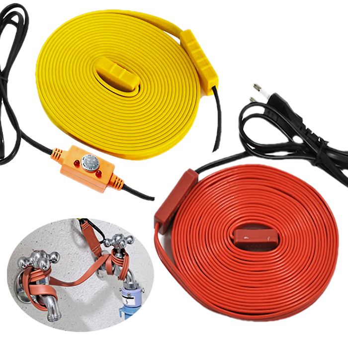 동파방지 열선 센서형 수도관 노란 히팅케이블 난연 세탁기 배관 수도계량기 겨울철 6,900원