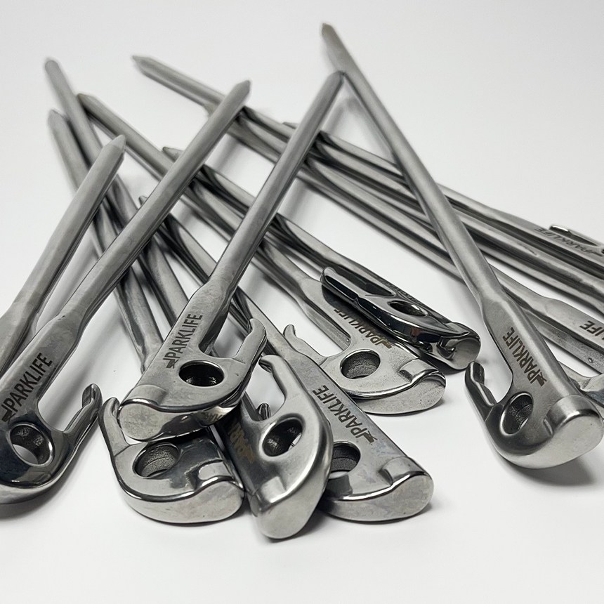 파크라이프 캠핑 일체형 다이캐스팅 이글 팩 고강도 스텐레스 단조팩 3종 5,400원