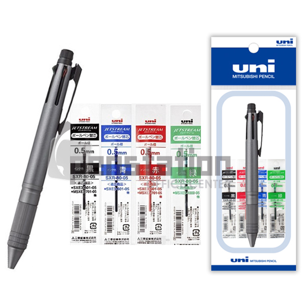 유니 제트스트림 4+1 메탈 멀티펜 리필 세트 23,900원
