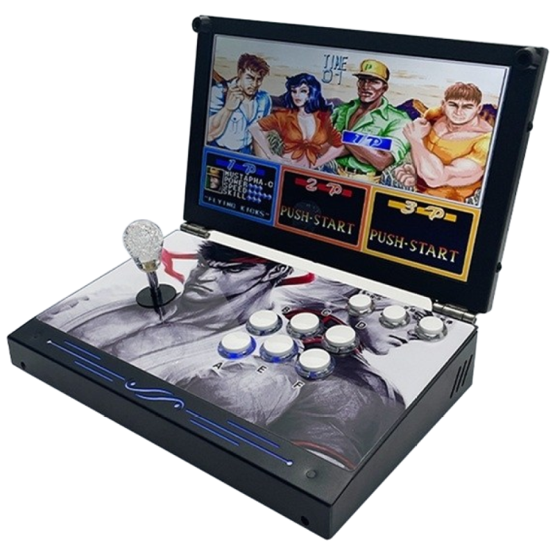 오락실 게임기 고전 게임 14인치 휴대용 레트로 플립형 판도라 추억의 옛날 콘솔, 14인치 플러그용+30000게임+게임패드 139,000원