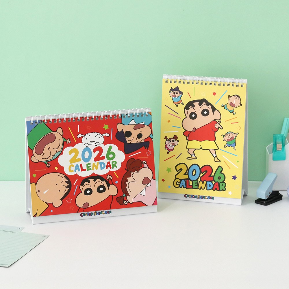 짱구는못말려 2026 데스크 캘린더 (가로), 3개 23,000원