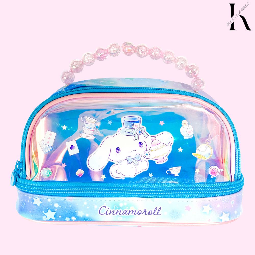 [뽁뽁이+박스 포장] 산리오 필통 시나모롤 오로라 듀얼 파우치 대용량필통 토트백 가방 어린이날 조카 생일 선물 19,890원