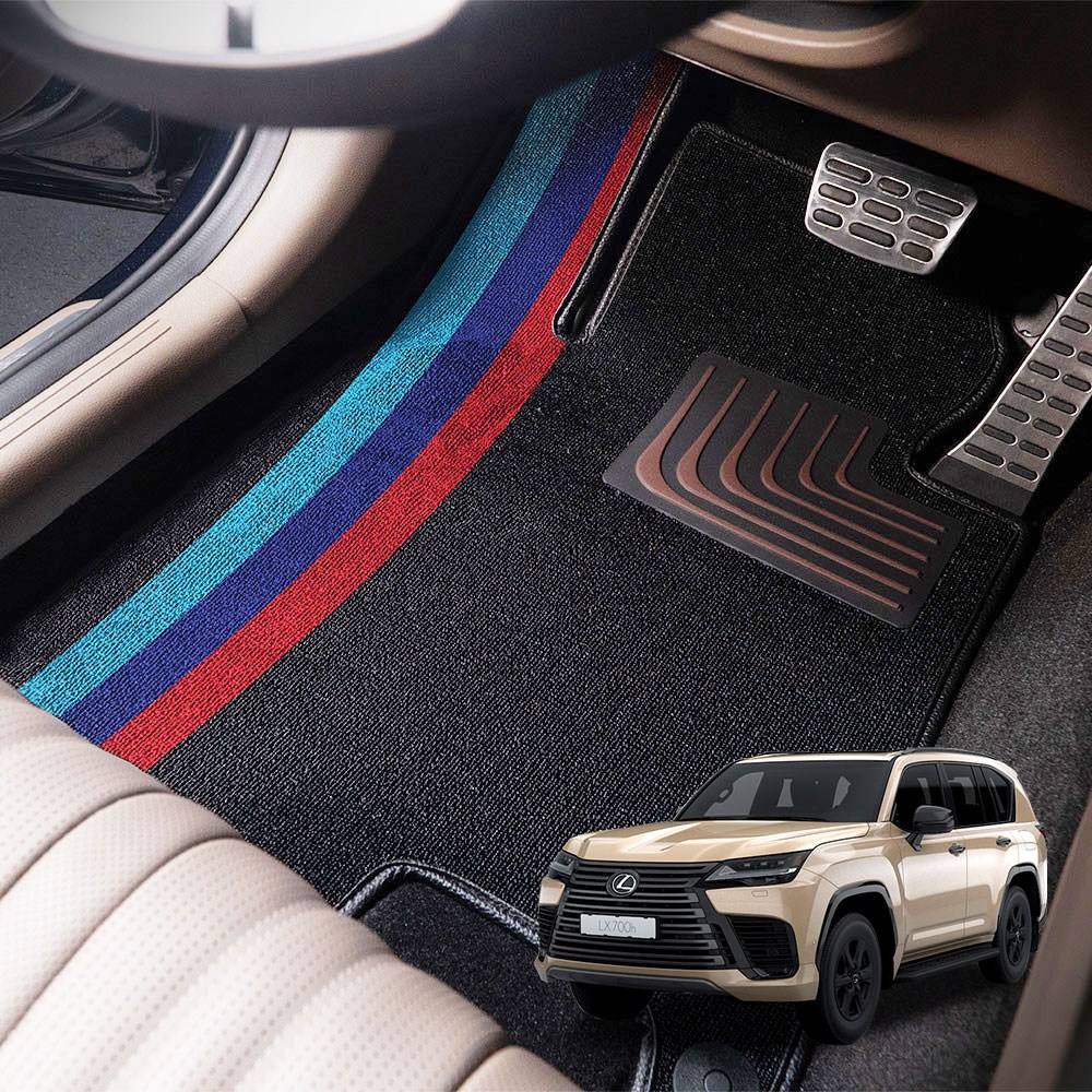 카마루 렉서스 LX 듀라엠비언트 디자인 플래그 1+2열 자동차 카매트 182,000원