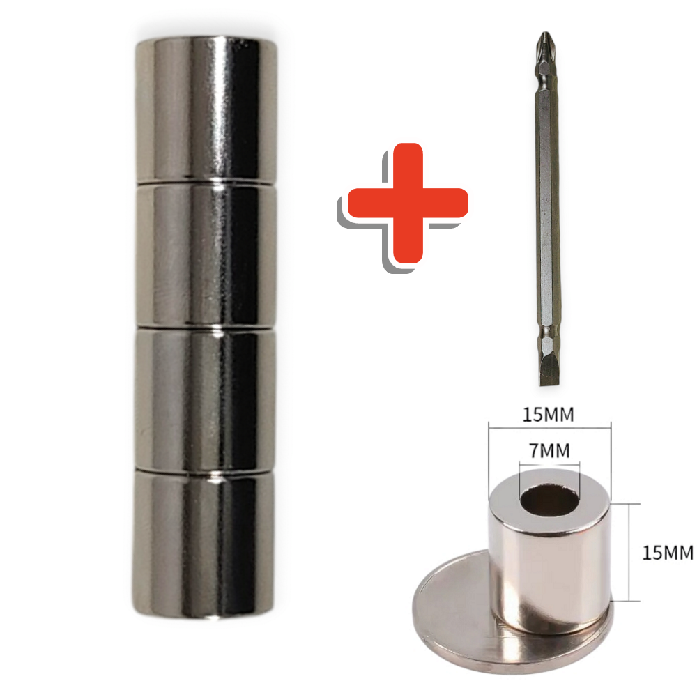 초강력 드라이버 비트 자화기 자석링 4개 11,500원