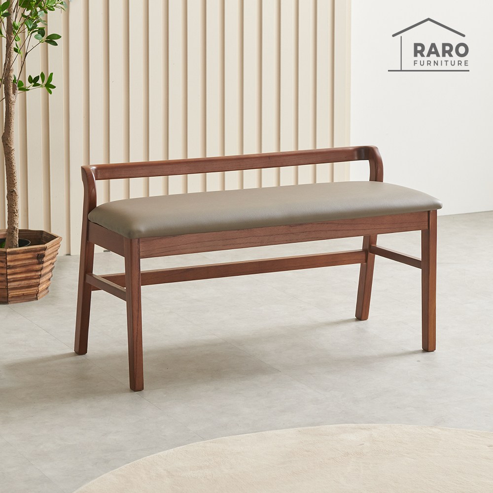 라로퍼니처 보스턴 참죽나무 원목 2인 3인 벤치 식탁 의자 카페 인테리어 체어 96,000원