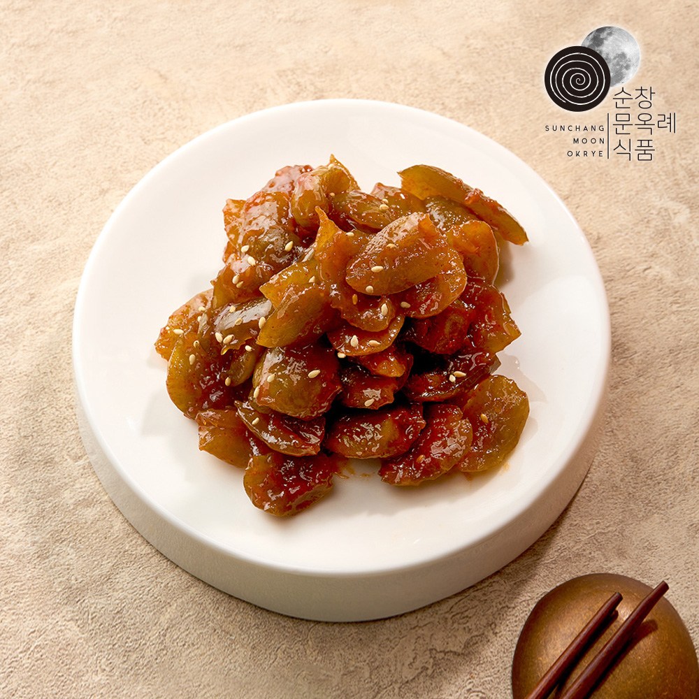 순창문옥례 새콤달콤 고추장 매실 장아찌 10kg 식자재 급식 대용량 명인고추장 100% 국내산, 10kg, 1개 400,000원