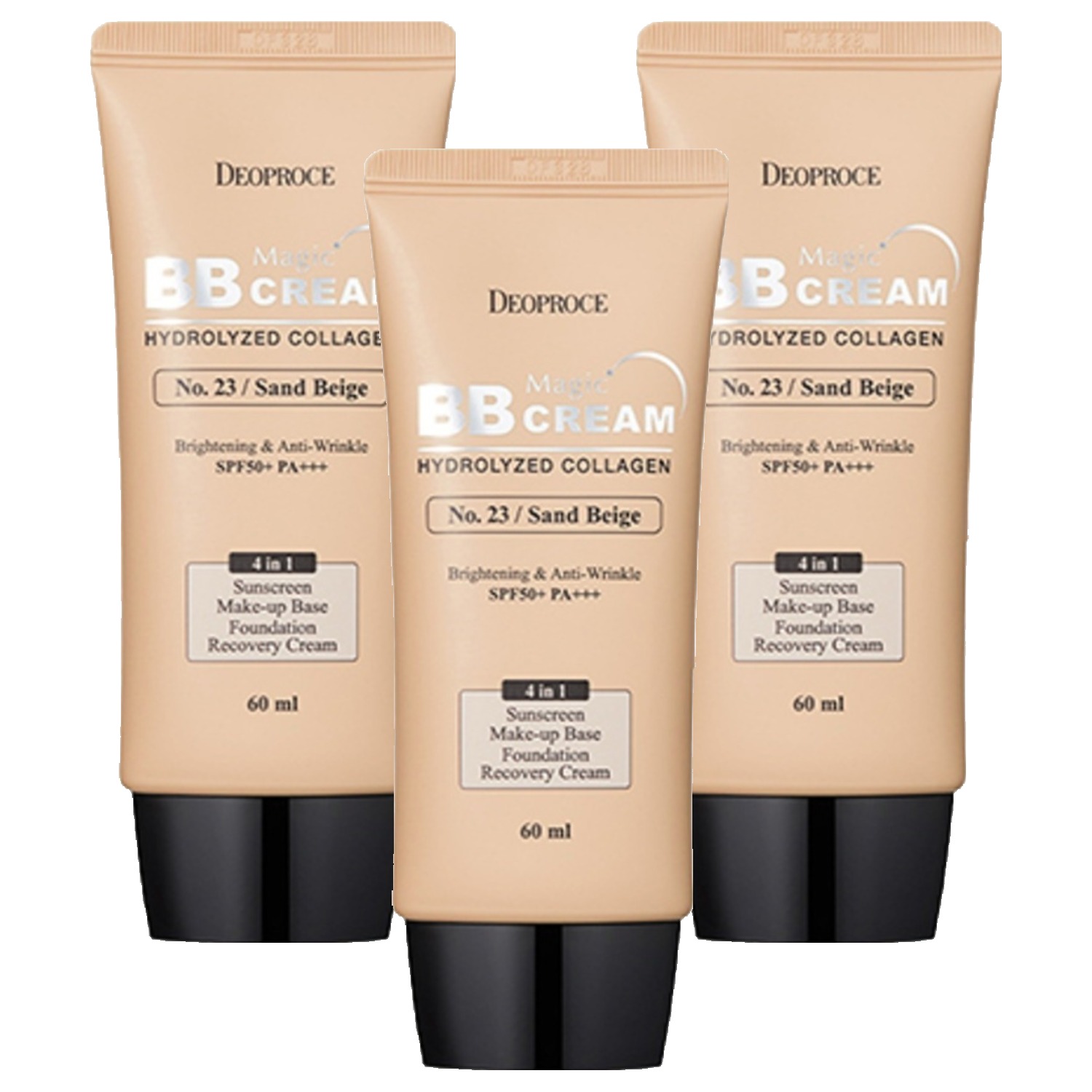 디오프러스 매직 비비크림 SPF50+ PA+++, 23호 샌드베이지, 60ml, 3개 32,250원