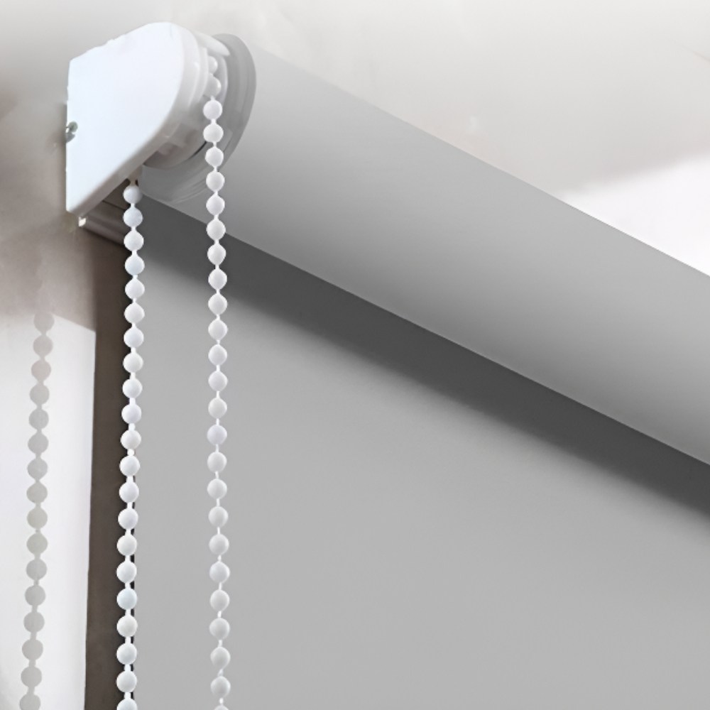 블라인드줄 셀프교체 버티컬 방향전환 길이조절가능 구슬끈 5M+연결단추 1set, 1개, 화이트 6,900원