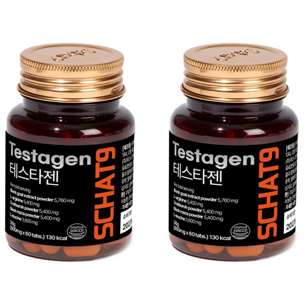 스캇나인 테스타젠 포맨 정, 2개, 60정 67,400원